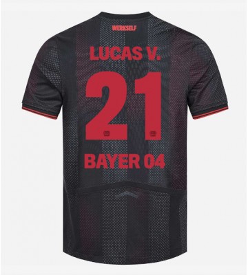 Bayer Leverkusen Lucas Vazquez #21 Hjemmebanetrøje 2025-26 Kortærmet